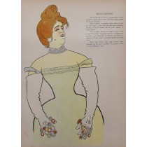 OLGA GIANNINI NOVELLI (Firenze 1867 - 1961) attrice teatrale.